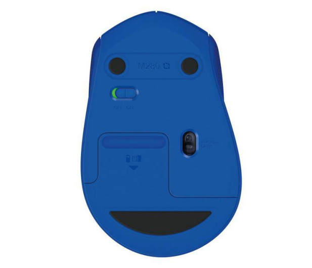 Logitech M280 Wireless Mouse niebieska - 210363 - zdjęcie 3